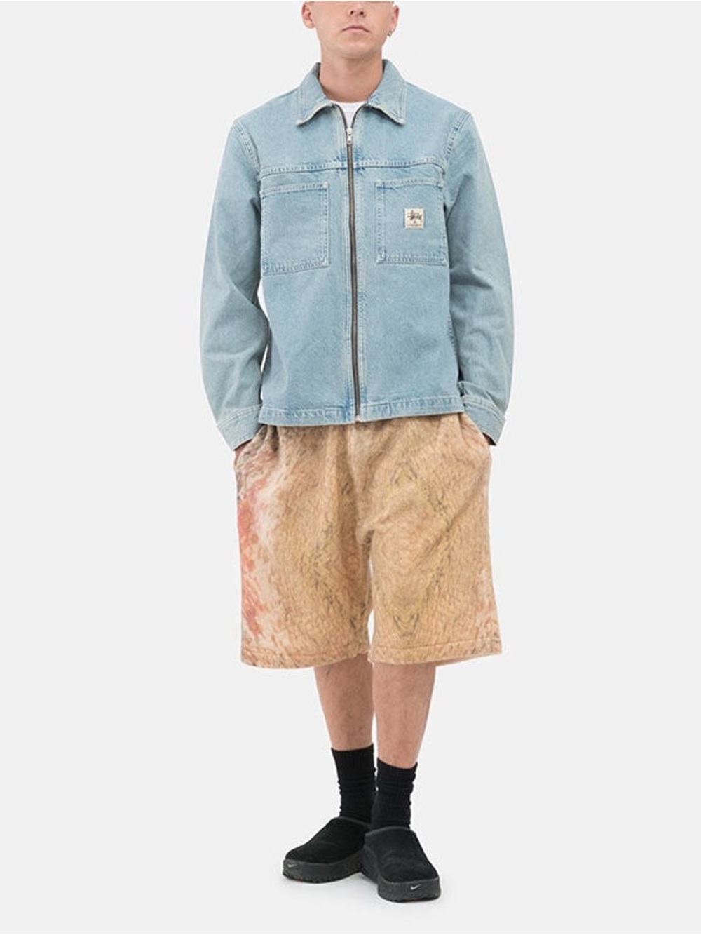 Stussy wing print shorts